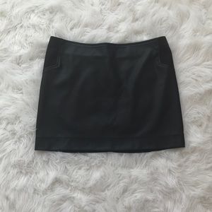 Bcbgmaxazria new without tags leather skirt